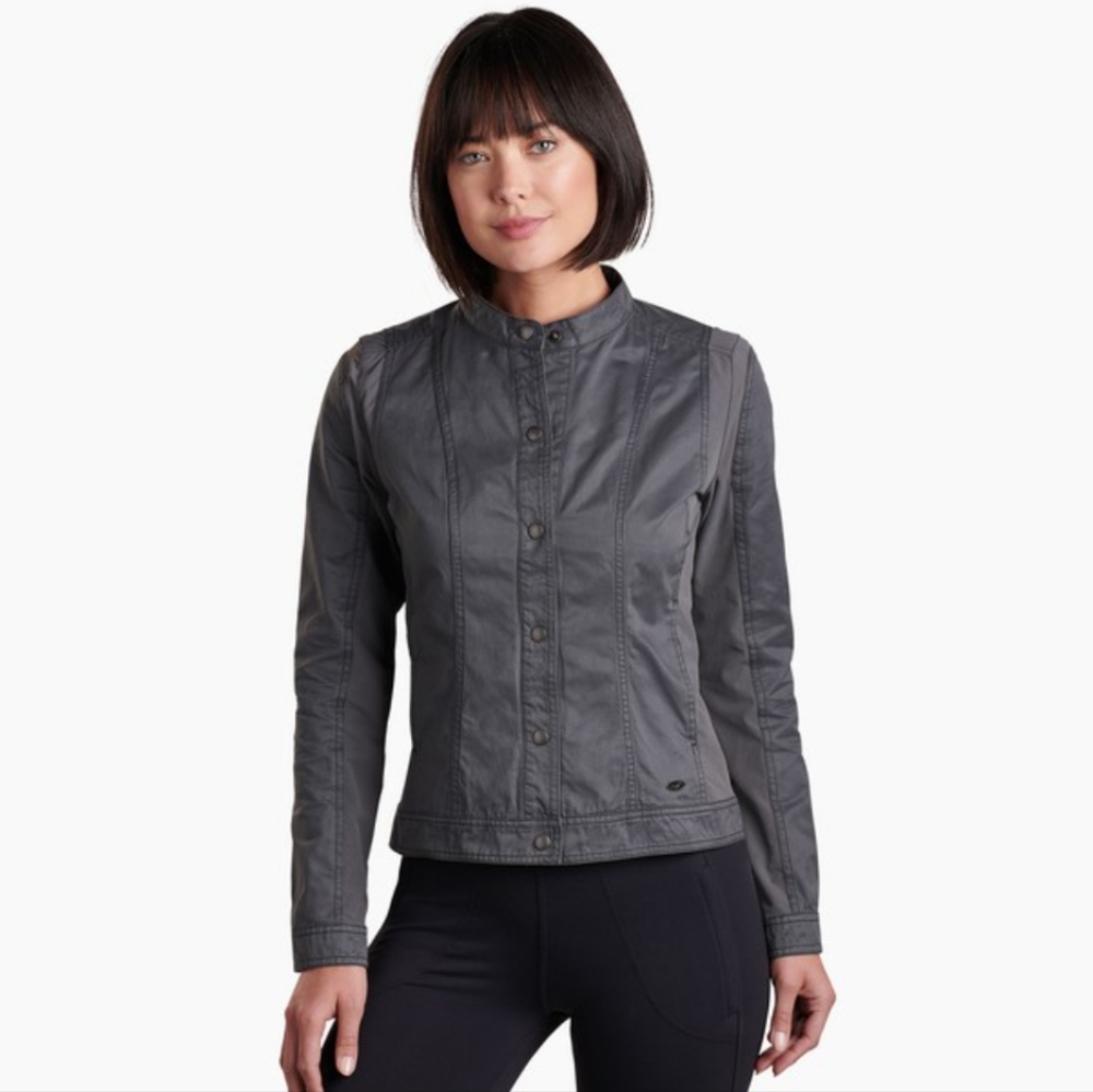 Kuhl Women's Luna Moto Jacket Gray